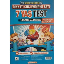 Adeda Yayıncılık Dikkati Güçlendirme Seti 7 Yaş Test Eğitici Oyun 20 Sayfa Karton Kapak