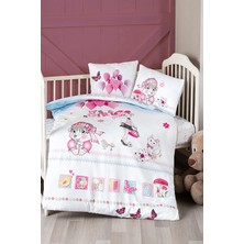 First Choice Lunda %100 Pamuk Dijital Baskılı Bebek Nevresim Takımı