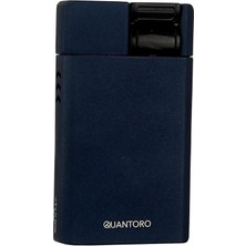 Quantoro Tek Torch Pürmüz Lacivert Metal Puro Çakmağı