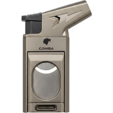 Cohiba Tek Torch Pürmüz Gunmetal Puro Çakmağı