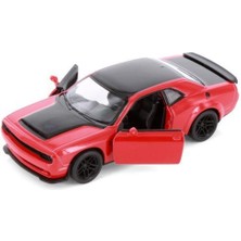 Kinsmart 2023 Dodge Challenger Srt Demon 170 Kırmızı 1/40 Model Araba