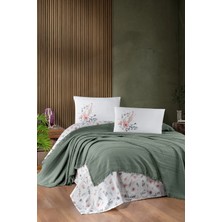 First Choice Sole %100 Pamuk 4 Parça Pike Takımı Yeşil