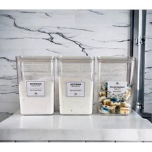 Feyza Design 3'lü Deterjan ve Bulaşık Tablet Kutusu Seti, Temizlik Için Pratik Çözüm