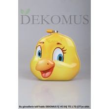 Özgürce Özel Tasarım Sarı Kanarya Kumbara, Şık ve Işlevsel Saklama Çözümü