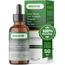 Adam's Garden Solunum Desteği Yağı Breathe %100 Doğal Yağ Karışımı 50ML