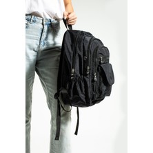 Nemo Bags  Unisex Okul Çantası, Crinkle Su Geçirmez Kumaş, Laptop Seyahat Sırt Çantası, 24 Lt, 40X30CM