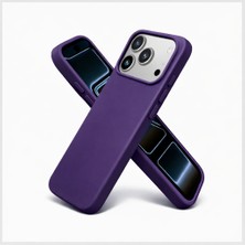 Bzontech iPhone 17 Pro Uyumlu Kılıf Renkli Lansman Içi Kadife Yumuşak Kamera Yükseltili Silikon