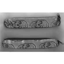 Özgürce Kurukafa Tasarımlı Kalem Kutu, Tek Gözlü Sosisli Şık Saklama Kutusu