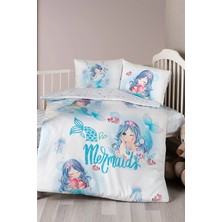 First Choice Mermaid %100 Pamuk Dijital Baskılı Bebek Nevresim Takımı