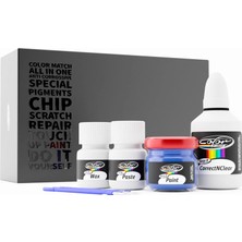 Color N Drive Peugeot Rötüş Boyası (M0W9) Bleu Recife Nacre Metallic Çizik Giderici Tamir Kiti 206 ve Tüm Modeller ile Uyumlu