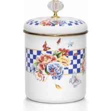 Feyza Design Emaye Baharatlık Kavanoz, Büyük Boy 14 Cm, Şık ve Kullanışlı Tasarım