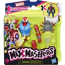 Mixmashers Marvel Scarlet Spider Spider-Man Karıştır ve Eşleştir Aksiyon Figürü