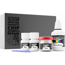 Color N Drive Kıa Rötüş Boyası (S3) Liquid Silver Metallic Çizik Giderici Tamir Kiti Picanto ve Tüm Modeller ile Uyumlu