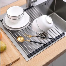 Feyza Design Paslanmaz Çelik Bulaşıklık, Dayanıklı ve Şık Mutfak Düzenleyici