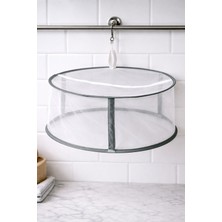 Feyza Design Yeşil ve Beyaz Renkli Yiyecek Koruyucu, 40X15 Cm, Dayanıklı ve Kullanışlı