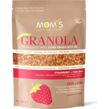 Mom's Natural Foods Çilek & Chıa Granola 280 G