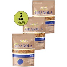 Mom's Natural Foods 3'LÜ YABAN MERSİNİ GRANOLA 280 G