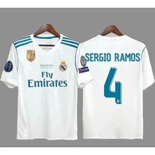 Portego R.madrid 2018 Kiev Şampiyonlar Ligi Finali Sergio R,a,m,o,s, Forması (Kısa KOL)78458568987