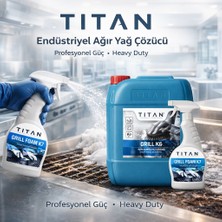Köpüklü Gıda Sektörü Için Ağır Yağ Çözücü Fırın ve Fritöz Temizlik Ürünü - 5 Kg