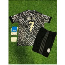 Portego R.madridd 2024/25 Yeni Sezon Vini Jr. Alternatif Çocuk Forması 4'lü Set (Thırd Shirt)