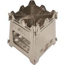 Badger Ares Paslanmaz Inox Ateş Kutusu, Çantalı, Dayanıklı Kamp Ekipmanları, Kamp Aksesuarları, Açık Hava Sporları, Doğa Sporları, Yürüyüş