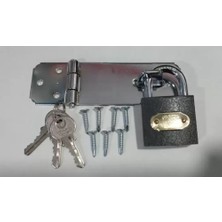 Kilit Market Asma Kilitli Krom Sandık Askısı