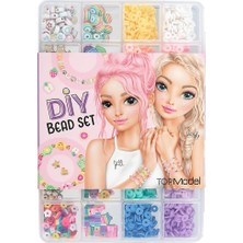 13182 Topmodel – Dıy Boncuk Seti, 20 Farklı Boncuk Türü, Yaratıcı Bileklik ve Zincir Tasarımı Için