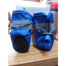 Hakdem Pet Köpek Ayakkabısı Yumuşak Kaydırmaz Su Geçirmez Taban Kapalı ve Açık Yürüyüş Ayakkabısı S Beden