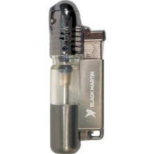 Black Martin Tek Torch Pürmüz Gunmetal Puro Çakmağı