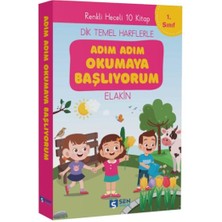 Sen Yayınları Adım Adım Okumaya Başlıyorum Ilk Okuma Kitapları  Set  (10 Kitap)
