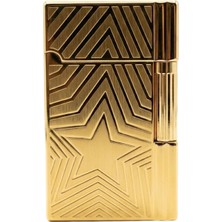 Vindiesel Soft Flame Gold Yıldız Desenli Çakmak
