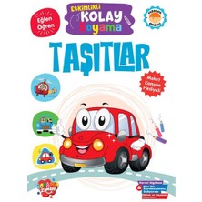 Boyama Zamanı Etkinlikli Kolay Boyama – Taşıtlar