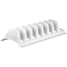 Içi Tencere Tava Kapağı Tabak Düzenleyici Sepet Tabaklık Bulaşıklık Mutfak (Beyaz)