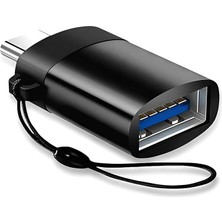 & Type-C USB Dönüştürücü – Yüksek Hızlı Veri Aktarımı, Telefon Için Lightning To USB Dönüştürücü, Klavye, Mouse, Kart Okuyucu ve Oyun Kumandası ile Uyumlu, Ha-06, Evınto (Type-C)