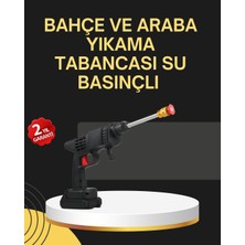 Aesco 48V Şarjlı Basınçlı Yıkama Tabancası Köpük ve Çift Nozul 2025 Model