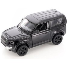 Kinsmart Land Rover Defender 90 Siyah 1/36 Model Araba