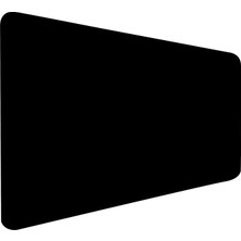 Oyuncu Mouse Pad, Kaymaz Taban Gamer Mousepad, Masa Koruyucu Masa Matı, Ofis Tipi Klavye ve Fare Altlığı (Siyah, 100X50 cm - Xxxl)