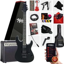 Midex GRX-300-30-AMP Profesyonel Elektro Gitar Seti 30 Watt Gainli Amfi ve Full Set