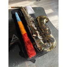 Salvador DVJ440 Gold Profesyonel Alto Saksafon (Çanta ve Aksesuar Dahil)