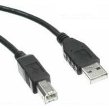 3 Metre USB Yazıcı Printer Ara Bağlantı Kablosu Sıfır Veri Kaybı Uzun Ömür Filtreli Yüksek Standart (28AWG)(LN-1249 USB 3 Mt)