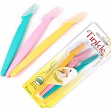 Aesco Tinkle Kaş Usturası 3'lü Set - Mükemmel Kaşlar Için Hassas ve Etkili Aracınız ( Lisinya )