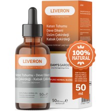 Adam's Garden Karaciğer Destek Yağı Lıveron %100 Doğal Yağ Karışımı 50ML