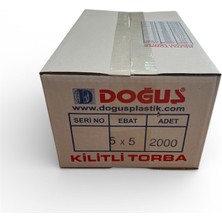 5x5 Kilitli Poşet 2000 Li Kutu