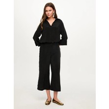 Faik Sönmez Beli Lastikli Wıdeleg Fit Modallı Capri S26CPR004