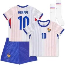 Portego Fransa 2024/25 Yeni Sezon Kylian Mbappe Çocuk Forması 3'lü Set