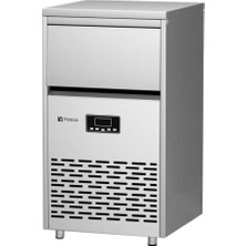 Vosco Vsc-65/s Küp Buz Makinesi, 65 Kg/gün Kapasiteli, 15 kg Saklama Hazne Kapasiteli