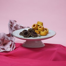 Miss Betty Rose Deluxe Porselen Kapaksız Kek Fanusu