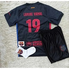 Portego F.c B.a.r.c.e.l.o.n.a 2024/25 Yeni Sezon Lamine Yamal Deplasman Çocuk Forması (Armalı)