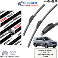 Ssangyong Rodius  ( 2019>> ) Araca Özel Ön Sağ-Sol Silecek Silbak  600MM/450MM SB2418U