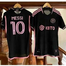 Portego I.n.t.e.r Miami 2023/24 Yeni Sezon Lionel Messi Deplasman Forması (Black)